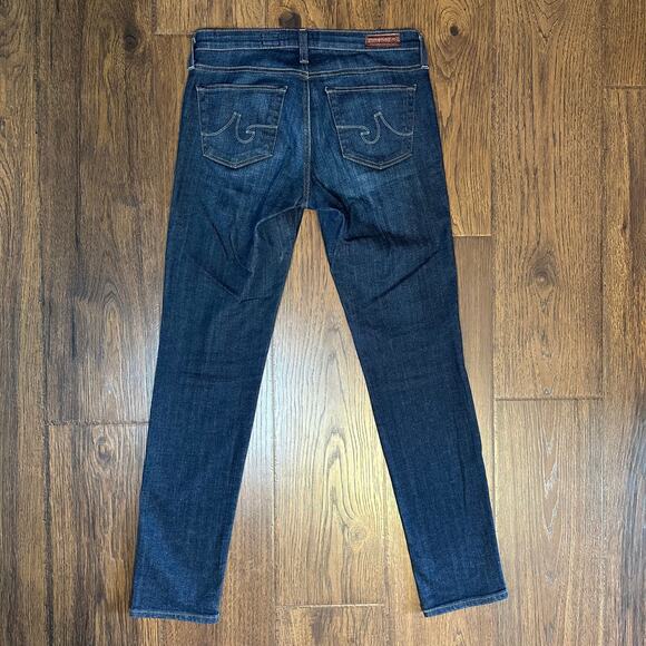 AG Adriano Goldschmied The Stilt Cigarette Slim Jeans Dark Wash Sz 27 R - Picture 5 of 7